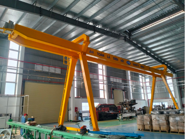Cung cấp và lắp đặt Cổng Trục Dầm Đôi 03T –Công Ty CP Ống Thép Luồn Dây Điện Việt Nam